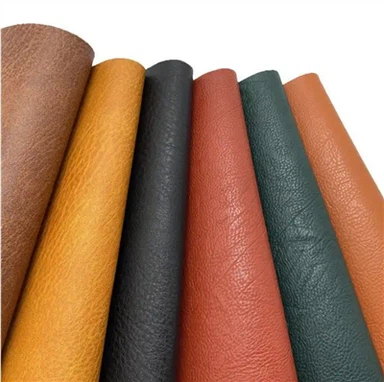 Tissu en cuir synthétique PVC