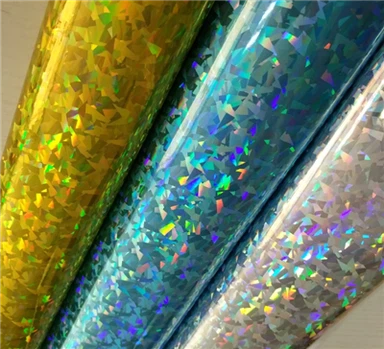 Cuir Pu holographique