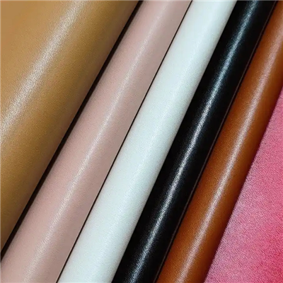 Tissu en cuir PU en microfibre