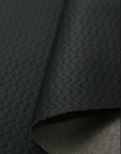 Tissu en similicuir microfibre synthétique Rexine pour revêtement en cuir